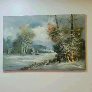 Coming of Winter Landscape  - 24 x 36